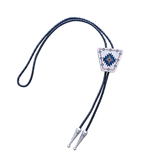 JEAN'S FRIEND Original Classic Vintage American Southwest Pattern Bolo Tie Cravate