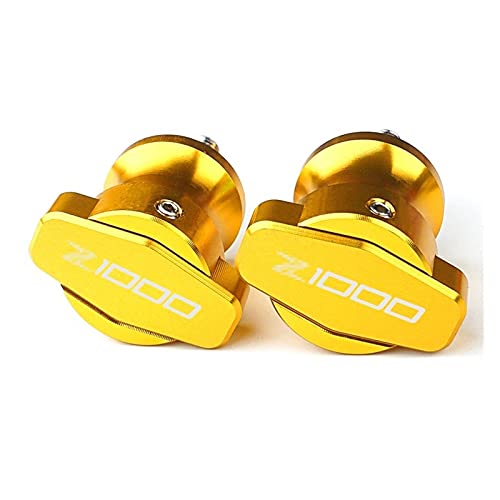 Sliders de bras oscillant Z750 diabolos M10 or pour moto Kawasaki 2005-2013
