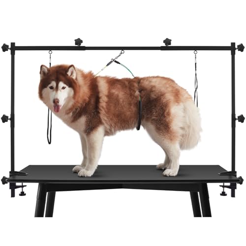 ZPVP Dog Grooming Table Arm Stand Adjustable About Height 32