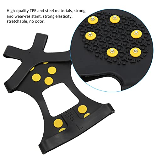 Espinhos De Sapatos Antiderrapantes, Equipamento De Escalada E Acessórios, 10 Dentes De Aço, Grampos