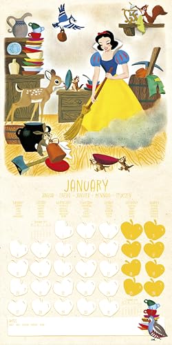 Disney Classics (Golden Books) 2025 Square Calendar