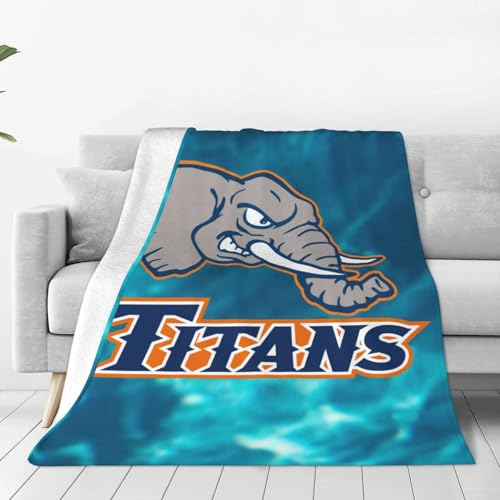 Cal State Fullerton Titans Ultra-Soft Micro Fleece Blanket Multi-Size Flannel Blanket