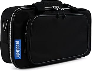 Familiar Pedaltrain soft case styling Exterior accessory storage pocket (sizes vary by model) Platinum SBS zippers on main compartment and accessory storage pocket Premium shoulder strap with padded shoulder pad and enhanced swivel clasp Water-resist...