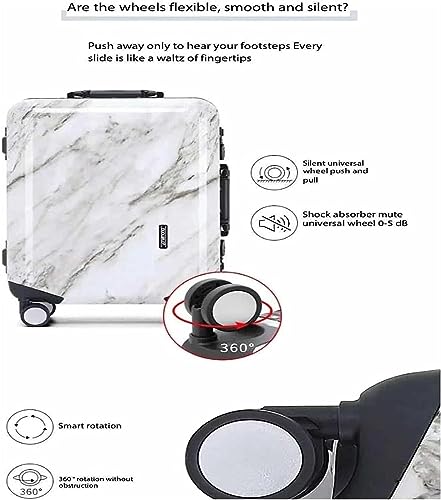 Durable Suitcase for Women Suitcases With Wheels Carry On Luggage Drop-resistant Tsa Customs Combination Lock Retro Suit Case (Color : Black, Size : 22inch)2