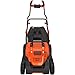 Black+Decker Elektro-Rasenmäher mit Fahrradlenker-Griff (1.800W, 42cm Schnittbreite, 6-Fach Höhenverstellung, 50l Grasfangbehälter, ideal für große Gärten) BEMW481BH