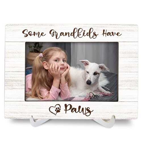 Luipk Best Dogs Ever Wood Frame