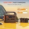 Jackery Portable Power Station Explorer 300, 292Wh Backup LiFePO4 Battery, Solar Generator for Outdoors Camping Travel Hunting Blackout (Solar Panel Optional) #4