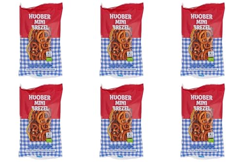 フーバープレッツェル オーガニックプレッツェル 40g 輸入菓子 ドイツ産 (ミニプレッツェル×【6袋セット】) - ノーブランド品 - 商品画像