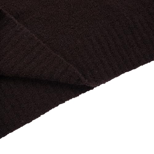 Pull homme col rond Diana Studio maglia effet bouclé vêtement chaud - 6