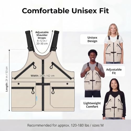 Image of 2-in-1 Convertible Travel Vest with Pockets for Men & Women | Avoid Carry-On Fees | Wearable Luggage | Vest Bag