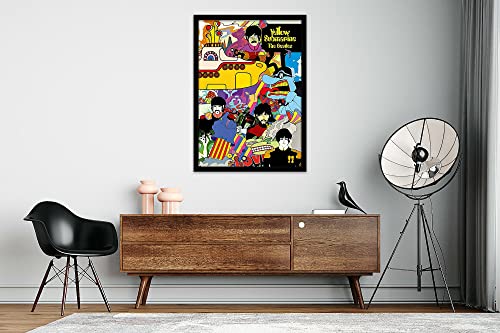 L’affiche du sous-marin jaune des Beatles | Imprimé sous-marin jaune | Impression encadrée ou non encadrée | A3 (42.0×29… - Les Beatles, Paul McCartney, John Lennon, RIngo Starr, George Harrison L'affiche du sous-marin jaune des Beatles | Imprimé sous-marin jaune | Impression encadrée ou non encadrée | A3 (42.0x29… – Image 7
