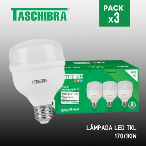 LÂMPADA LED TKL 170 / 30W 6500K PACK 3X