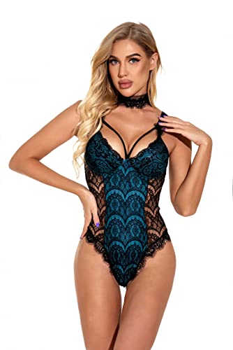 Ensemble de lingerie érotique rouge une pièce sexy et ouvert pour couple