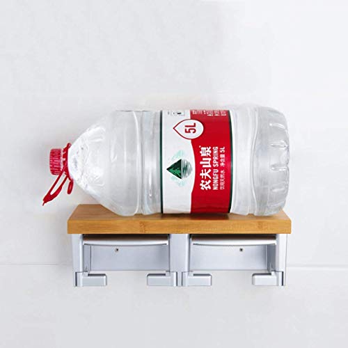 Porte-papier toilette mural double pour ne plus manquer de rouleaux