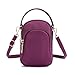 Toniker Nylon Multi-Pockets Small Crossbody Bags Cell Phone Purse Smartphone Wallet for Women Girls with Handy Carry