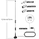 DAB UKW FM Radio Antenne, Aicharynic Radio Antenne mit Magnetfuß 3M Verlängerungskabel Digitales Radio Antenne für Stereoempfänger Audio Vedio, Heimkinoempfänger, HiFi-Receiver