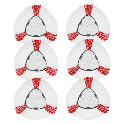 6 Stück Moppköpfe kompatibel mit Vileda Turbo & EasyWring Clean, Mikrofaser Ersatzbezug 2-in-1, Dreieckige Wischmop Nachfüllpackung für Bodenreinigung