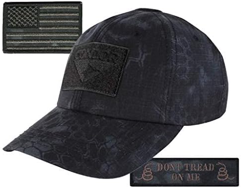 5.11 Kryptek Typhon Tactical Cap & Patch Bundle