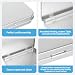 Bremorou 2 Stück Blechdose Metalldose Metallbox Klein Metallbox Süßigkeiten Leere Metallbehälter Metalldosen mit Deckel für Diy Verwenden Home Organizer Silber 18 × 11 × 1.5 Cm