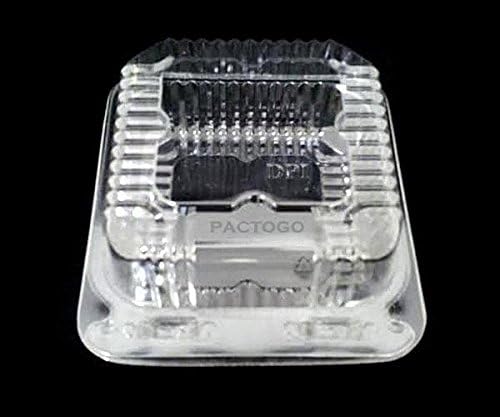 Durable Packaging Durable Dpi Plastic Clear 5" Hinged Food Takeout Container Cupcake Favor Cake 125/Pk (pack of 125)