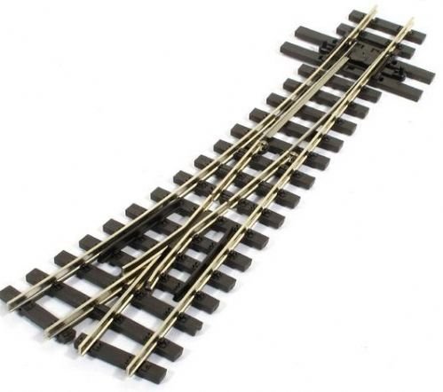 Peco SL-E496 HOn30 Mainline Left Hand Turnout w/ Electrofrog, 18