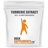 BulkSupplements.com Curcumin 95% Natural Turmeric Extract Powder - Curcumin Supplements 1000mg - Anti Inflammatory Supplement (25 Grams - 0.88 oz)