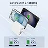 67W Dual Port USB C Power Adapter Bundle with 100W 6 Port Charging Station
