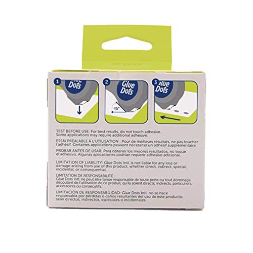 Image of Glue Dots Project Pack, 200 (.375'') Adhesive Dots Each, Permanent, Removable & Poster Dot N' Go Dispenser (24113)