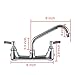 CWM Wall Mount Kitchen Faucet 8