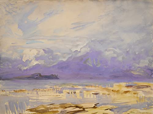 Peinture sur toile Sirmione Sargent image nordique chambre 60x90cm