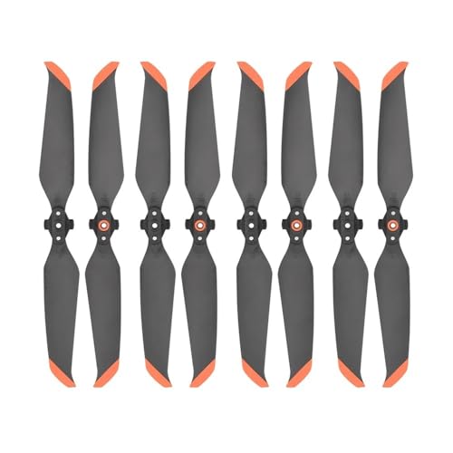 �N�C�b�N�����[�X 7238 �v���y���u���[�h�ƒ�m�C�Y���`�t�@���X�y�A�p�[�c DJI Air 2S/Mavic Air 2 �ɓK��(4pair Orange edge)