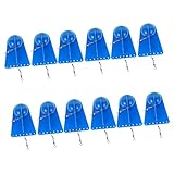 CLISPEED 12 Pcs Diving Board Fishing Diving Lures Fishing Tool Tuna Fishing Board Fishing Artificial Bait Fishing Bait Fishing Lure Boat Fishing Trolling Board Plastic Outdoor Fishing Gear