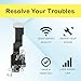 Risidamoy for iPhone 14 Pro Max WiFi Antenna Signal Connection Replacement Part for iPhone 14promax WLAN Antenna Diversity Flex Cable with Repair Tool Kit Screwdriver A2651 A2893 A2894 A2895 A2896