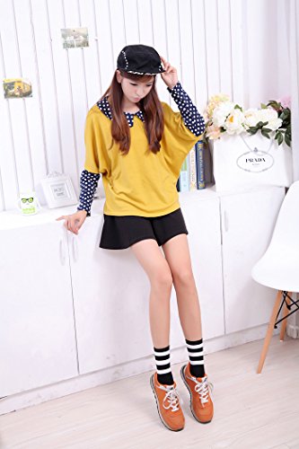 BELLA-5 Pezzi Calze Sport Ragazzi di Cotone Calze