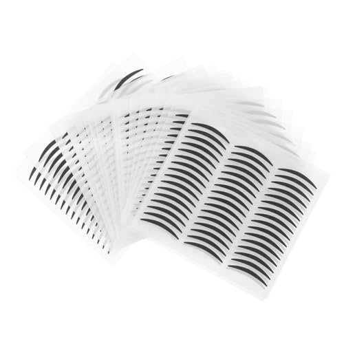 VALICLUD 20 Hojas De Pegatinas Para Delineador De Ojos De Doble Párpado Tiras Para Levantar Párpados Tatuajes De Sombras De Ojos Pegatinas De Maquillaje Pegatinas Reutilizables Para