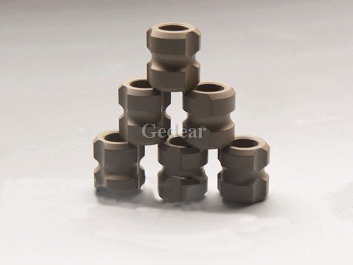 TIKING 5pcs 13mm Titanium Ti Knife Key Jewelry Parachute Cord Bead Pendant Lanyard-Mud Color