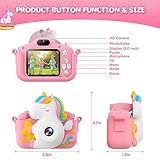 CAMCLID Kids Camera, 2.0" 1080P HD Kids Digital Camera for Girls Boys with 32GB Card, Dual Lens Selfie/Video Camera for Kids Birthday Christmas Toy Gifts for Toddler Age 3-12 - Image 7