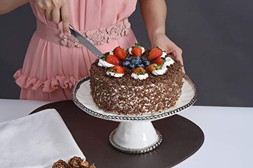 Pampa Bay Salerno Porcelain Round Cake Stand #TOP4