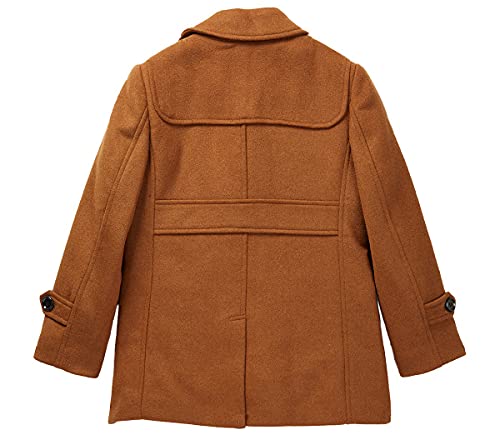 Image of Isaac Mizrahi Boy's 2-20 Solid Wool Toggle Coat with Removable Hood - Colors