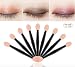 Sombras de Ojos Esponja Cepillos Doble-Punta Desechables cepillo del maquillaje Aplicadora Maquillaje...