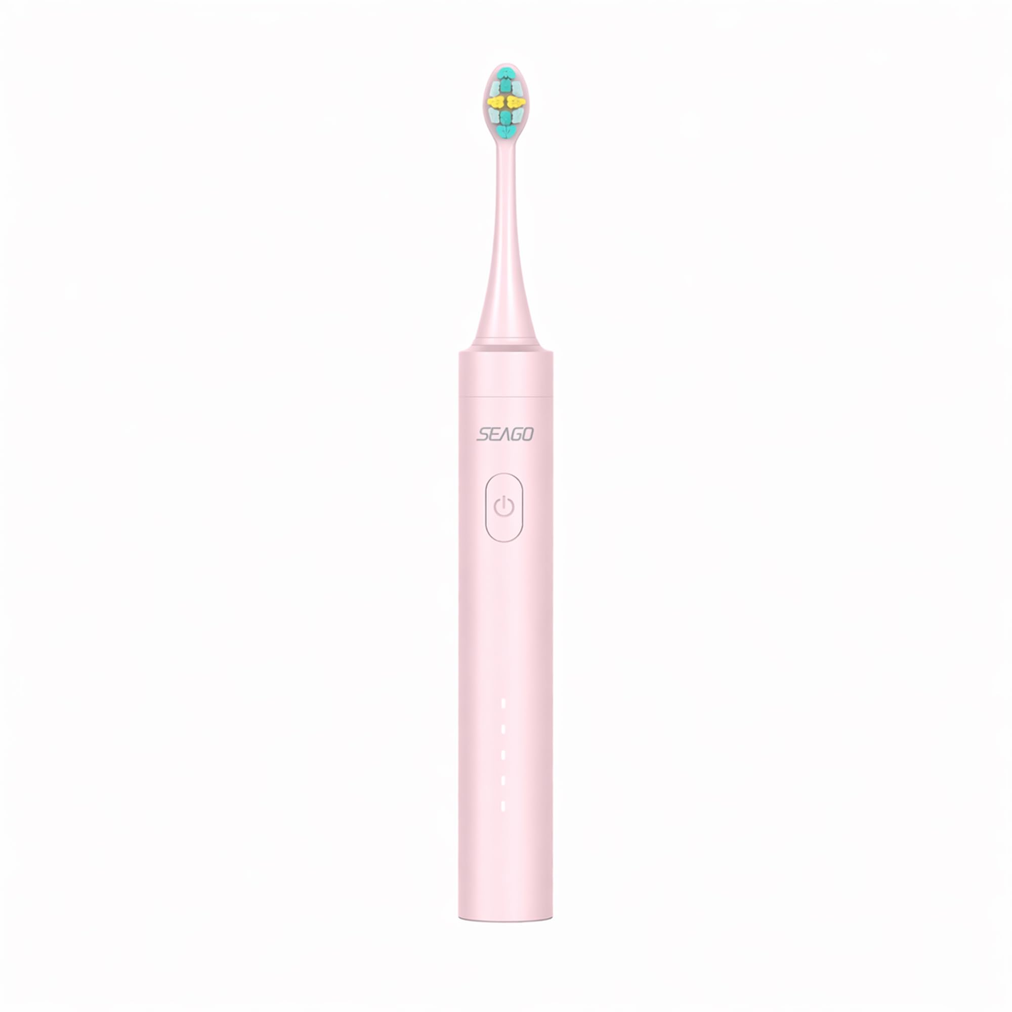 Wave Electric Toothbrush Series | Sonic Cleaning | Smart Timer | Rechargeable | Waterproof | Multi-Mode Brushing (PINK, Wave Prime- Electric Toothbrush)-image-5