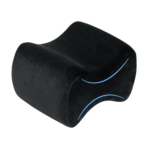 bonmedico® Almohada Ortopédica De Rodilla Que Facilita El Dormir De Lado Proporcionando Apoyo Y Descanso, La Almohada Para Pierna Para Aliviar El Dolor, Almohada De Gel Para Dormir En Posición Ergonómica