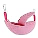 huihuijia Accessoire Rat Hamac Rongeur Parrot Ladder BalançOire Cage Peluche Hut Tente Accessoires Lapin Tente Suspendue Accessoire Hamster pour Jouer Et Dormir Pink