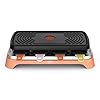 Tefal Food & Co, Raclette multifonctions intérieur et extérieur, Cuissons polyvalentes, Tapas, Snack, Raclette, Poêlons classiques et XL, 8 personnes, RE650J10