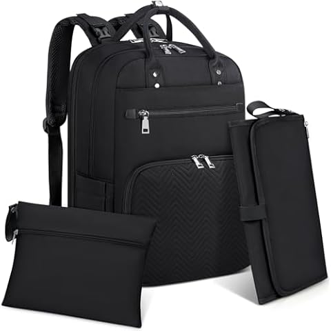 RAINSMORE Multifunctional Baby Changing Backpack Cover
