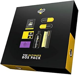 Crep Protect Box Pack - Premium Sneaker Cleaning Kit with 6 x Sneaker Wipes, 2 x Pill, Eraser, 100ml Cleaning Solution, Microfibre Cloth & Brush