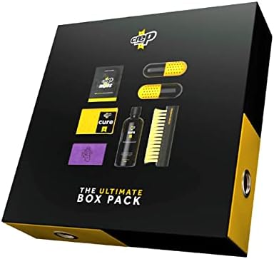 Crep Protect Box Pack - Premium Sneaker Cleaning Kit with 6 x Sneaker Wipes, 2 x Crep Protect Pill, Eraser, 100ml Cleaning Solution, Microfibre Cloth & Brush - One Size