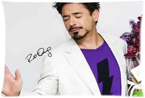Generic Robert Downey Jr Custom Cushion Cover Pillowcase 20" * 30" ID-199