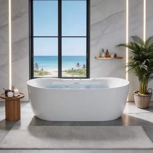 GARVEETECH 71" Acrylic Air Bubble Tub