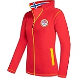 Nebulus Fleecejacke ORDI Damen (Model: P5427 - Damen, rot; Größe: L/40) FBA